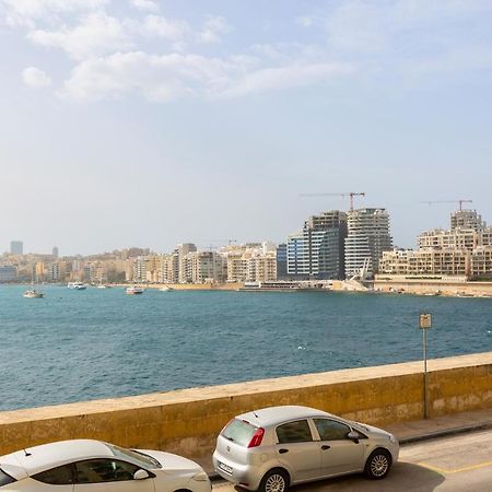 Seafront - Top Location, Top Floor With Wifi & Ac By 360 Estates Valeta Exterior foto