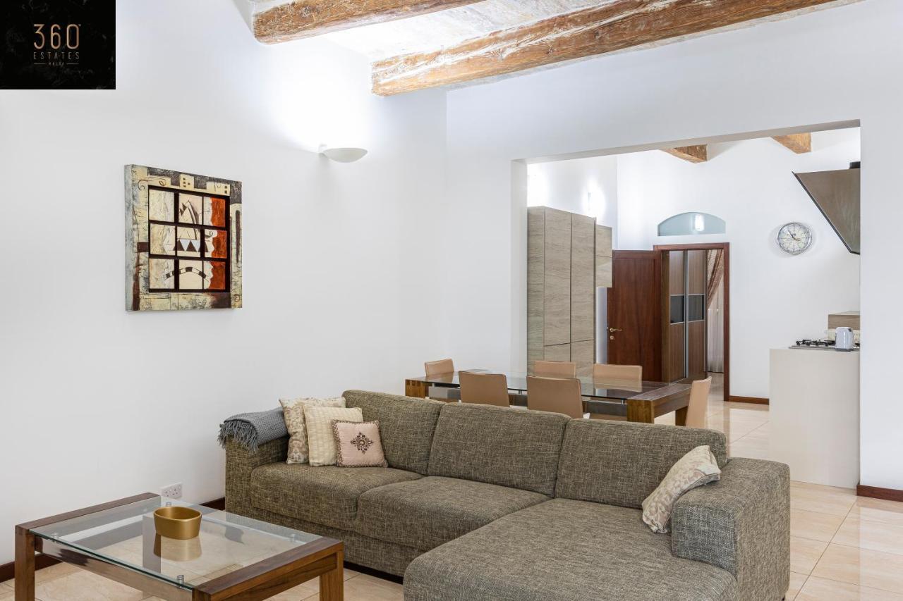 Seafront - Top Location, Top Floor With Wifi & Ac By 360 Estates Valeta Exterior foto
