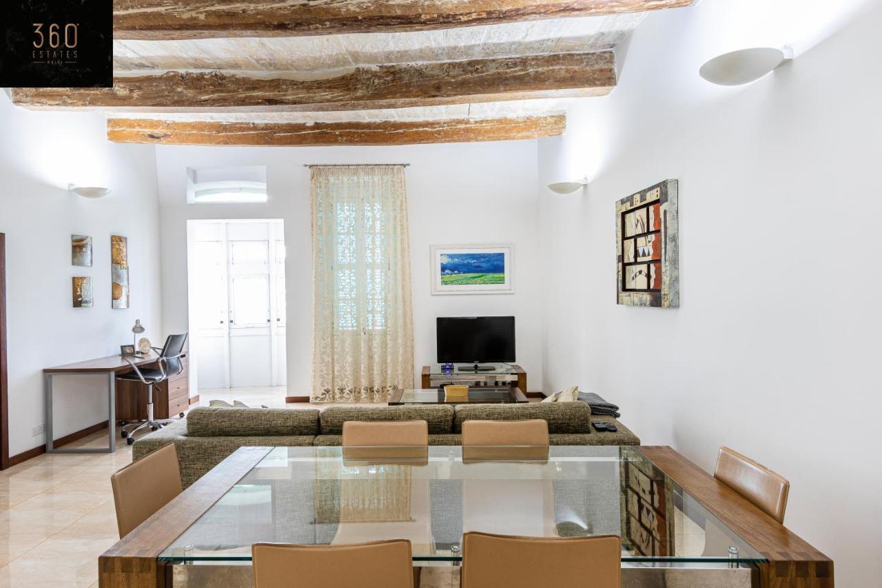 Seafront - Top Location, Top Floor With Wifi & Ac By 360 Estates Valeta Exterior foto